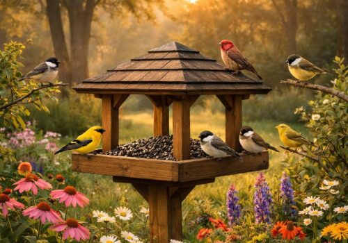 Vogelgezwitscher statt Alltagsstress: Wie Sie im Garten Energie tanken und Vögel unterstützen